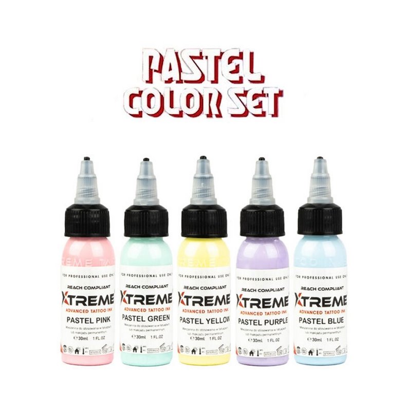 Set di colori pastello Xtreme Ink 30ML Set di colori pastello Xtreme Ink 30ML
