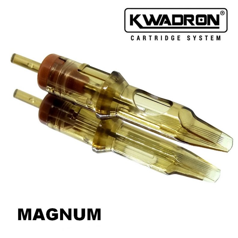 KWADRON Cartucce magnum long taper da 20 per tatuaggio KWADRON Cartucce magnum long taper da 20 per tatuaggio