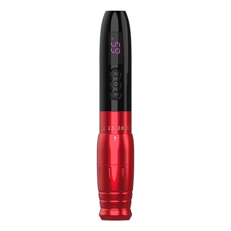 Macchina per tatuaggi a penna - EZ Lola Air Pro - Rosso Macchina per tatuaggi a penna - EZ Lola Air Pro - Rosso