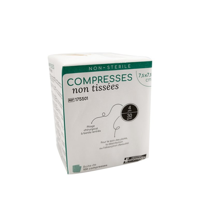 Non-woven swabs 7.5 x 7.5cm