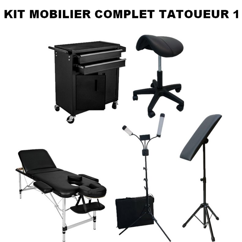 Kit completo di mobili per tatuaggi 1 Kit completo di mobili per tatuaggi 1