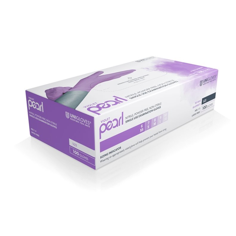 UNIGLOVES Guanti in nitrile Viola UNIGLOVES Guanti in nitrile Viola