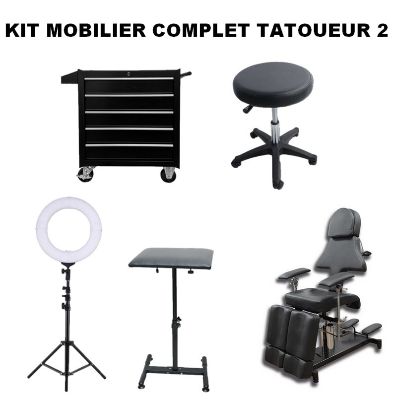 Kit completo di mobili per tatuaggi 2 Kit completo di mobili per tatuaggi 2