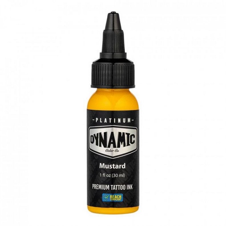 Inchiostro dinamico Platinum - Giallo senape 30ml Inchiostro dinamico Platinum - Giallo senape 30ml