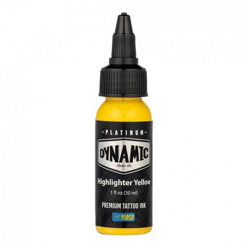 Inchiostro Dinamico Platinum - Evidenziatore giallo 30ml Inchiostro Dinamico Platinum - Evidenziatore giallo 30ml