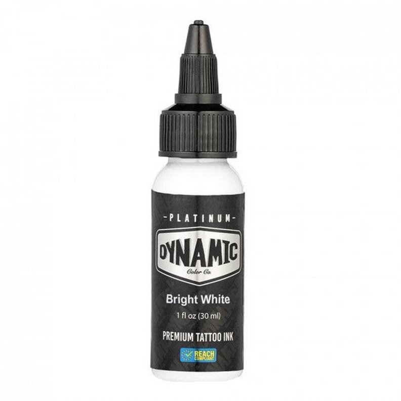 Inchiostro dinamico Platinum - Bianco brillante 30ml Inchiostro dinamico Platinum - Bianco brillante 30ml