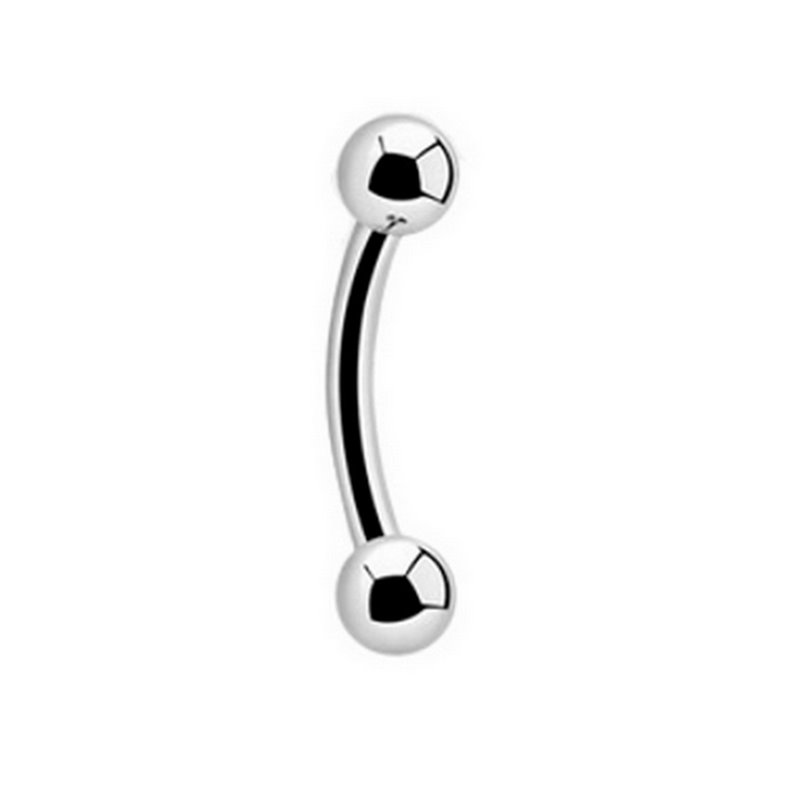 Gioiello sterile per piercing BARBELLS curvo Gioiello sterile per piercing BARBELLS curvo