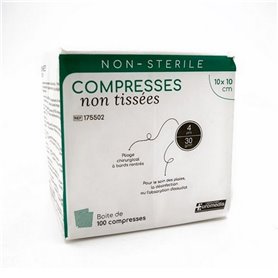 Non-woven swabs 10x10cm