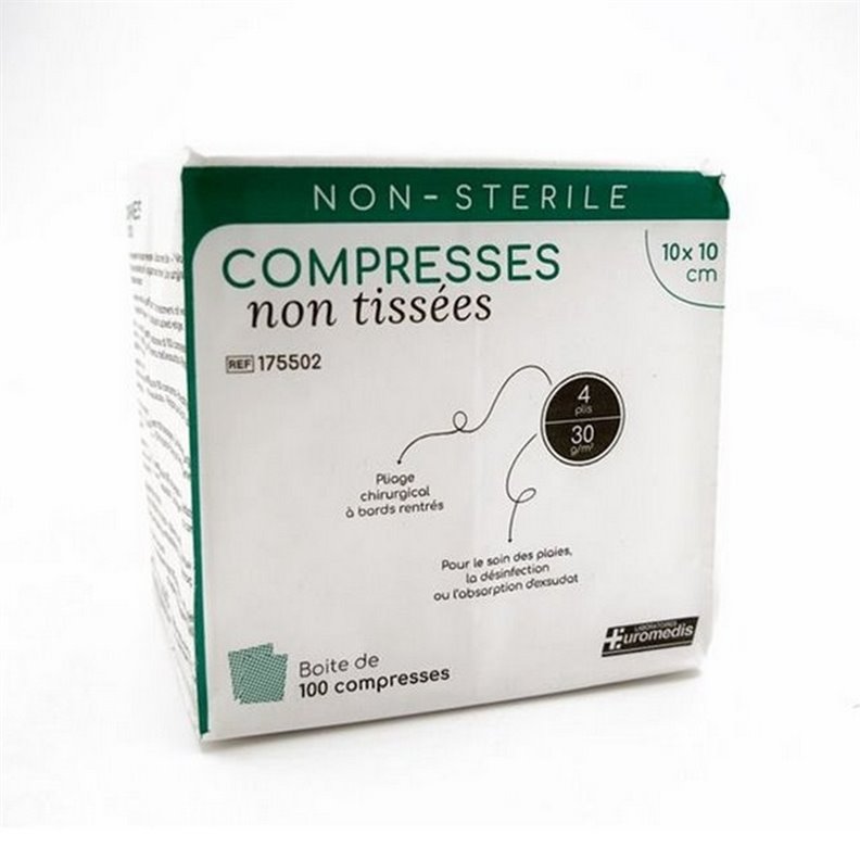 Non-woven swabs 10x10cm