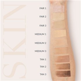 Pigments Corrector Skin Kit colour chart - BIOTEK