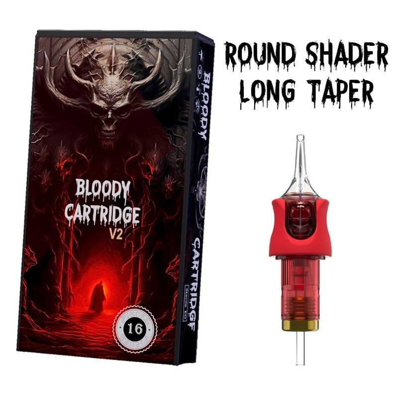 Cartucce Bloody V2 Round Shader - Conicità lunga Cartucce Bloody V2 Round Shader - Conicità lunga