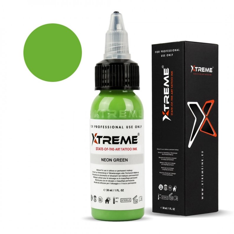 Inchiostro Xtreme Verde Neon 30ML Inchiostro Xtreme Verde Neon 30ML