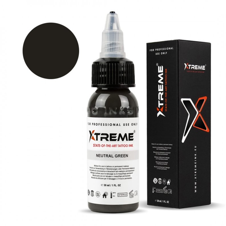Inchiostro Xtreme Verde neutro 30ML Inchiostro Xtreme Verde neutro 30ML
