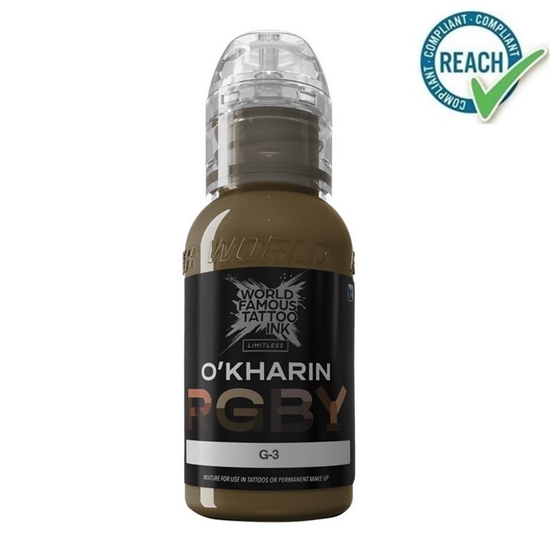 WORLD FAMOUS Inchiostro Limitless O'Kharin G-3 - 30ML WORLD FAMOUS Inchiostro Limitless O'Kharin G-3 - 30ML