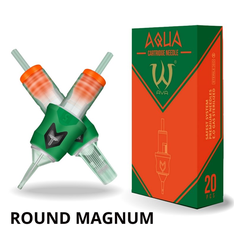 Cartucce AVA Aqua - Magnum rotondo - Per 20 Cartucce AVA Aqua - Magnum rotondo - Per 20