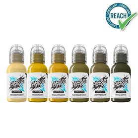 WORLD FAMOUS Kit inchiostri Limitless - Jenna Kerr Baroque - 30ml