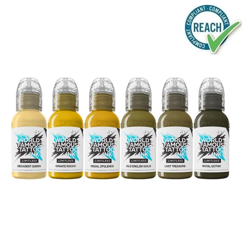 Inks Kit WORLD FAMOUS Limitless - Jenna Kerr Baroque - 30ml