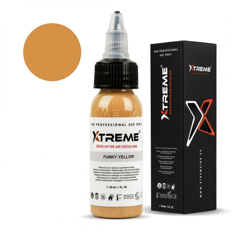 Xtreme Ink Funky Yellow 30ML Xtreme Ink Funky Yellow 30ML