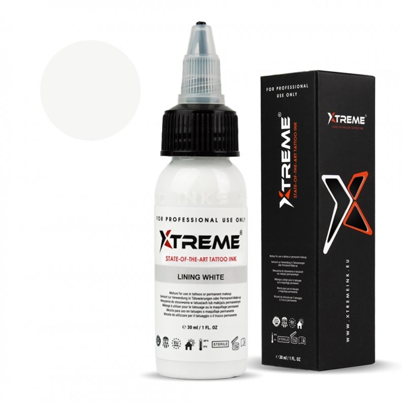 Inchiostro Xtreme Fodera Bianco 30ML Inchiostro Xtreme Fodera Bianco 30ML