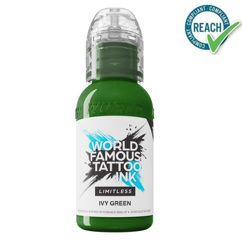 Encre WORLD FAMOUS Limitless Ivy Green - 30ML Encre WORLD FAMOUS Limitless Ivy Green - 30ML