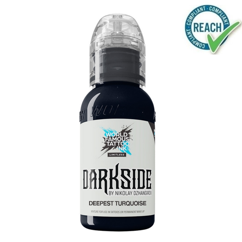 Encre WORLD FAMOUS Limitless Deepest Turquoise - 30ML Encre WORLD FAMOUS Limitless Deepest Turquoise - 30ML