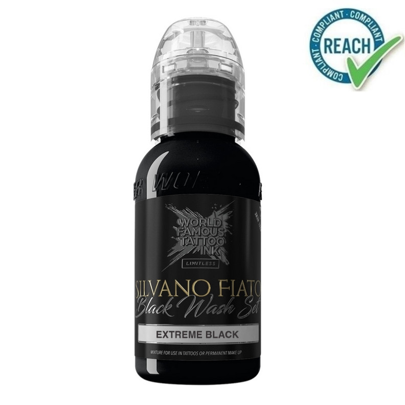 Encre WORLD FAMOUS Limitless Silvano Fiato Extreme Black - 30ML Encre WORLD FAMOUS Limitless Silvano Fiato Extreme Black - 30ML