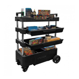 STECKER Sideboard - 4 shelves