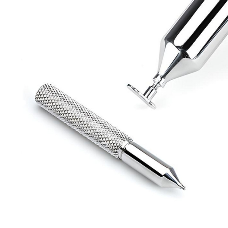 Applicateur pour bijou dermal en acier inoxydable