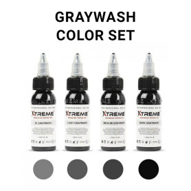 Kit encres Xtreme Ink GrayWash Color Set 30ML