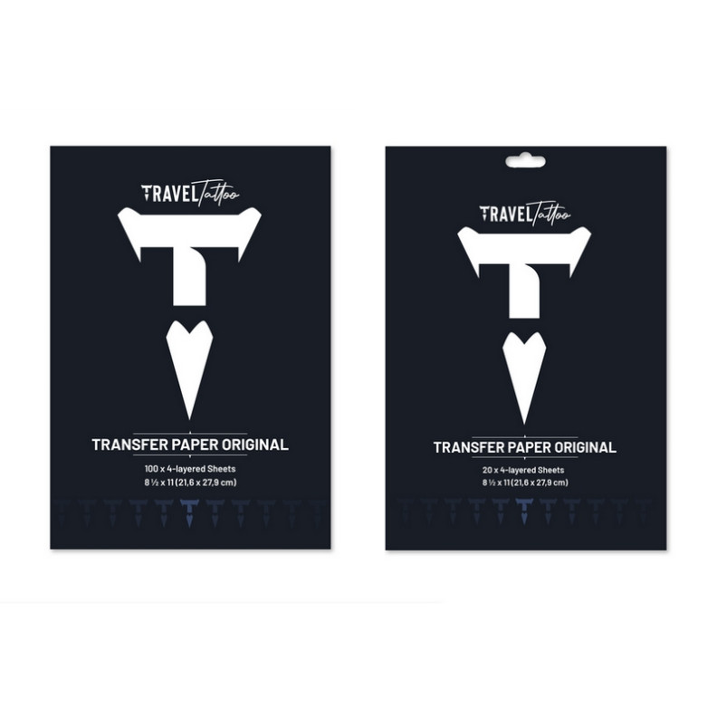 Feuilles de transfert TRAVEL TATTOO - Par 20 ou 100 Feuilles de transfert TRAVEL TATTOO - Par 20 ou 100
