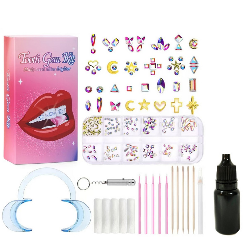 Kit Strass Dentaire - Multicolor 2