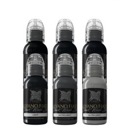 Kit inks WORLD FAMOUS Limitless - Silvano Fiato Blackwash - 30ml