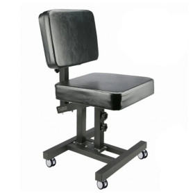 Chaise ergonomique pour tatouage avec roulettes et Repose-bras ajustable