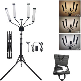 Lampe Éclairage Studio 4 Bras LED - accessoires