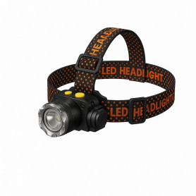Head torch with headband (1 LED)