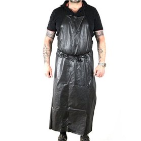Disposable protective apron