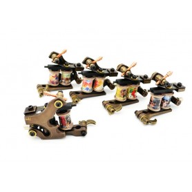 Premium Shader Brass tattoo gun machine