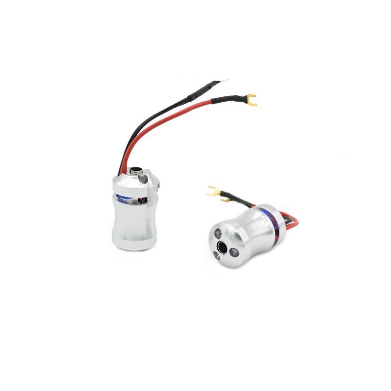 Manicotto in alluminio a led argento Manicotto in alluminio a led argento