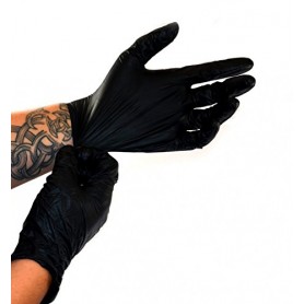 Nitrile gloves NITRAS Black Wave