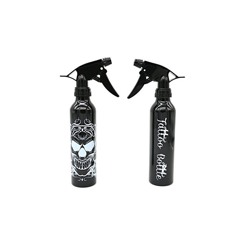 Flacone spray per tatuaggi nero da 250 ml Flacone spray per tatuaggi nero da 250 ml