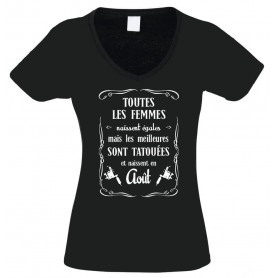 DEVILISH T-shirt Women Birth Month August