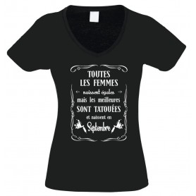 DEVILISH T-shirt Women Birth month September