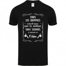 DEVILISH T-shirt for men Birth month October