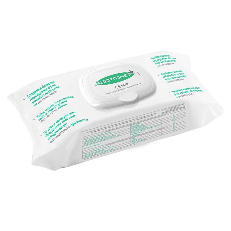 ASEPTONET salviette detergenti e disinfettanti x 100 ASEPTONET salviette detergenti e disinfettanti x 100