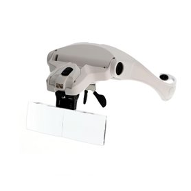 LED magnifying glass for tattooing