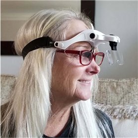 Magnifier with LED