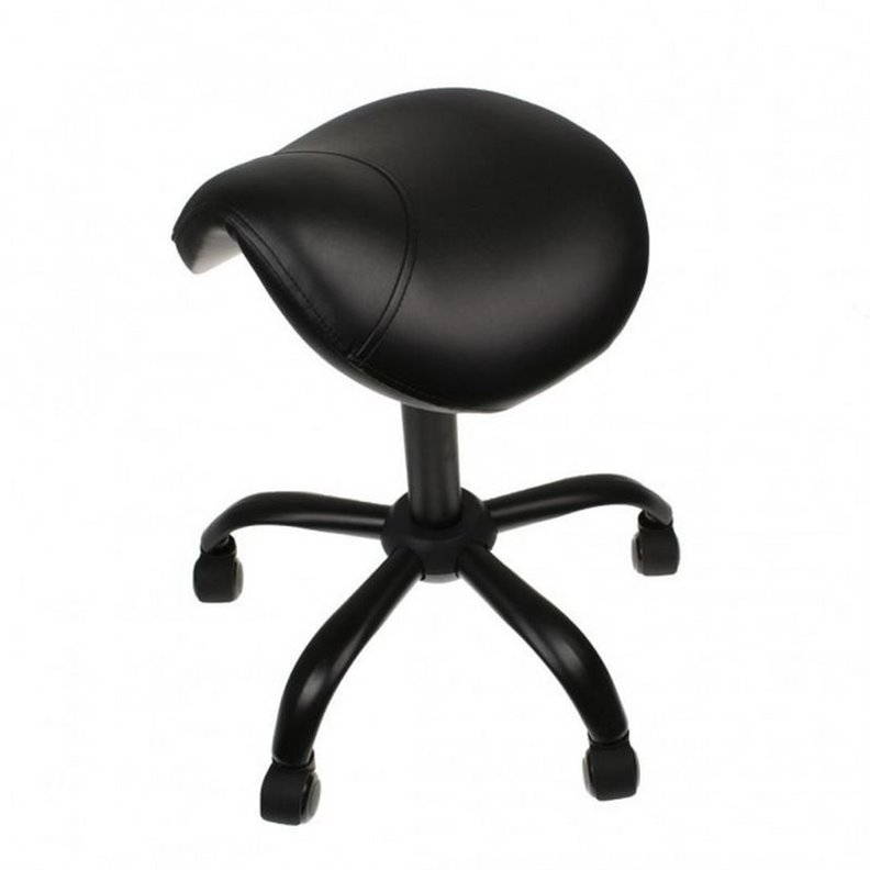 Sgabello professionale per cavalli - Nero Sgabello professionale per cavalli - Nero
