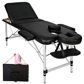 Folding tattoo table - Aluminium legs