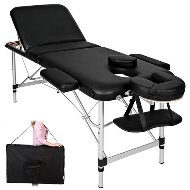 Folding tattoo table - Aluminium legs