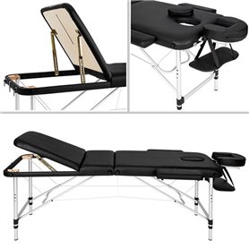 Folding tattoo table